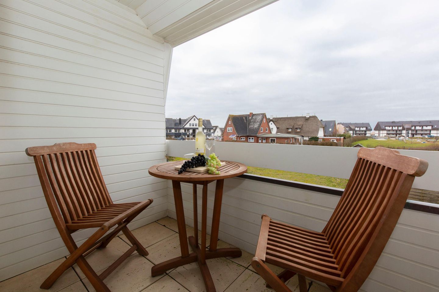  Octopus, App. 04 Strandstrasse 12 B Wenningstedt - Balkon