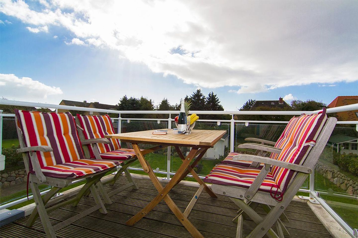  Sölring Droom App. 04 Süderwung 10 Wenningstedt - Balkon