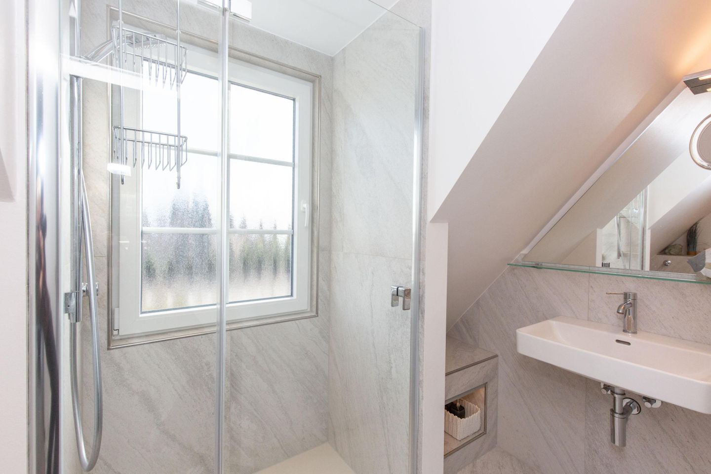  Dünenrand App. 05 Dünental 1 B Wenningstedt - Badezimmer