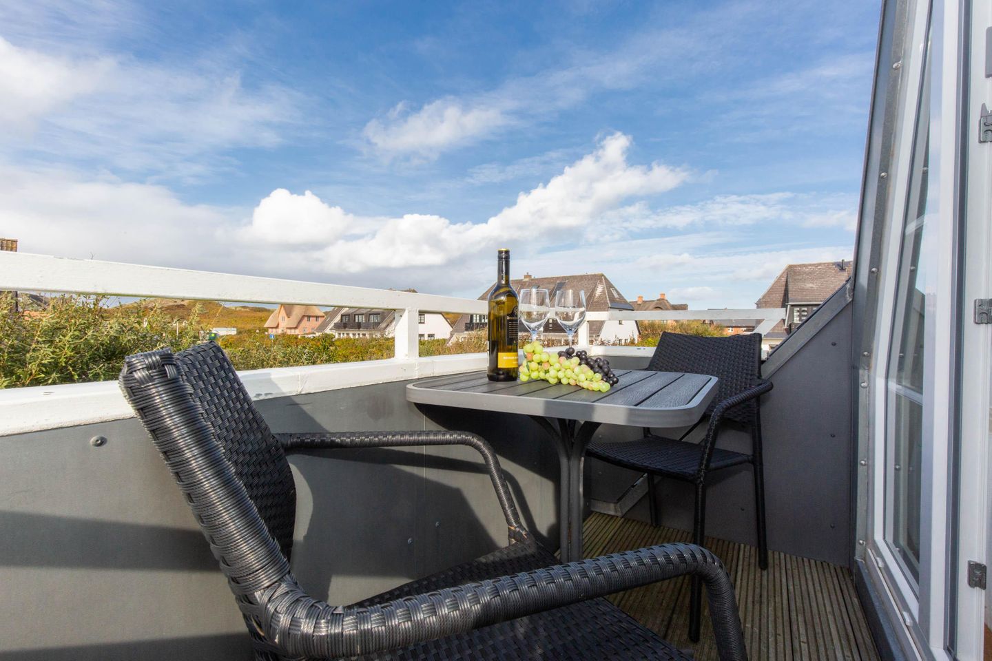  Dünenrand App. 05 Dünental 1 B Wenningstedt - Balkon