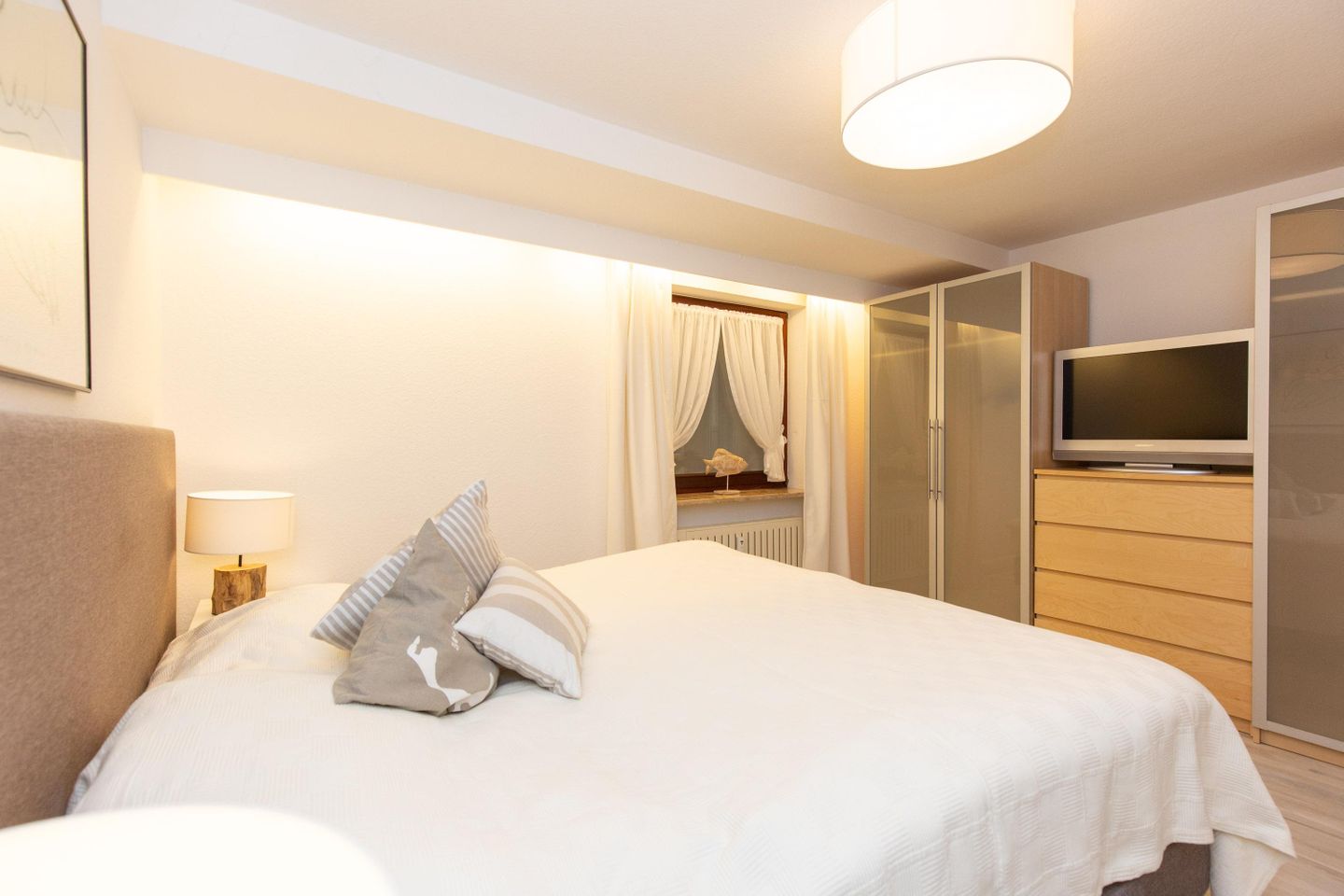  Frisia App. 10 Mittelweg 13 J Wenningstedt - Schlafzimmer