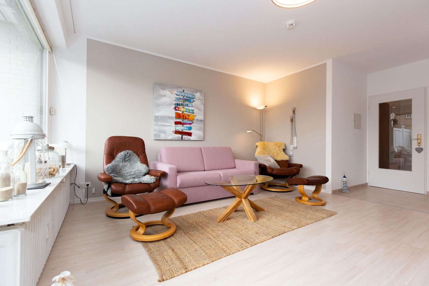 Heidehörn App. 01 Im Grund 1 Wenningstedt - Wohnzimmer