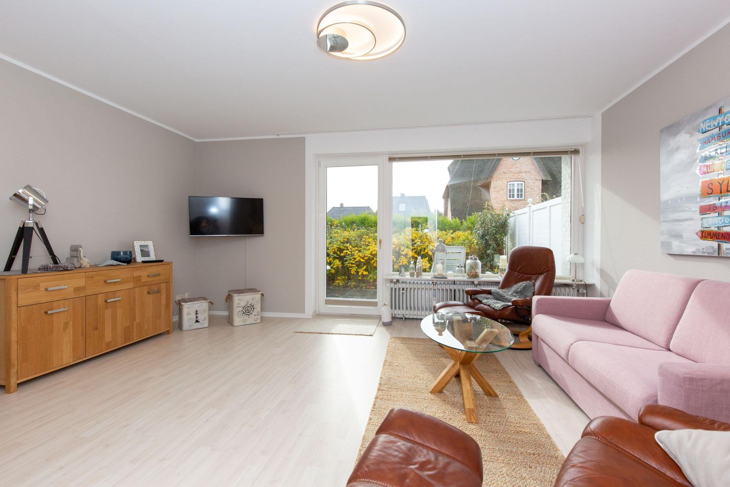 Heidehörn App. 01 Im Grund 1 Wenningstedt - Wohnzimmer
