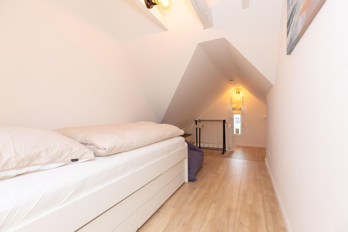  Albatros App. Klaar Kiming Berthin-Bleeg-Strasse 18 Wenningstedt - Schlafzimmer