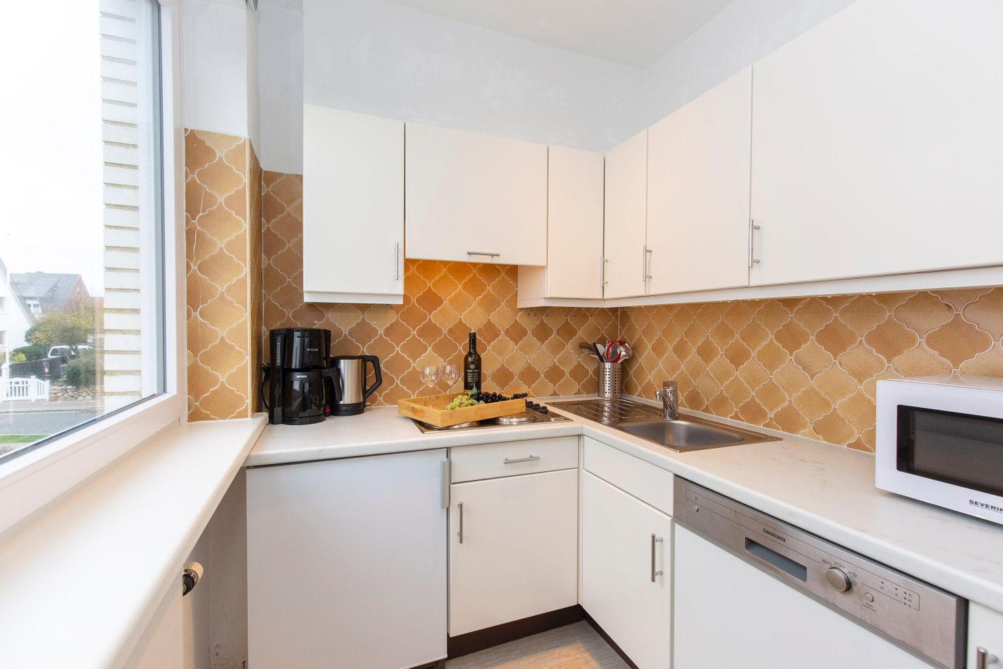  Calma App. 08 Strandstrasse 5 Wenningstedt - Küche / Küchenzeile