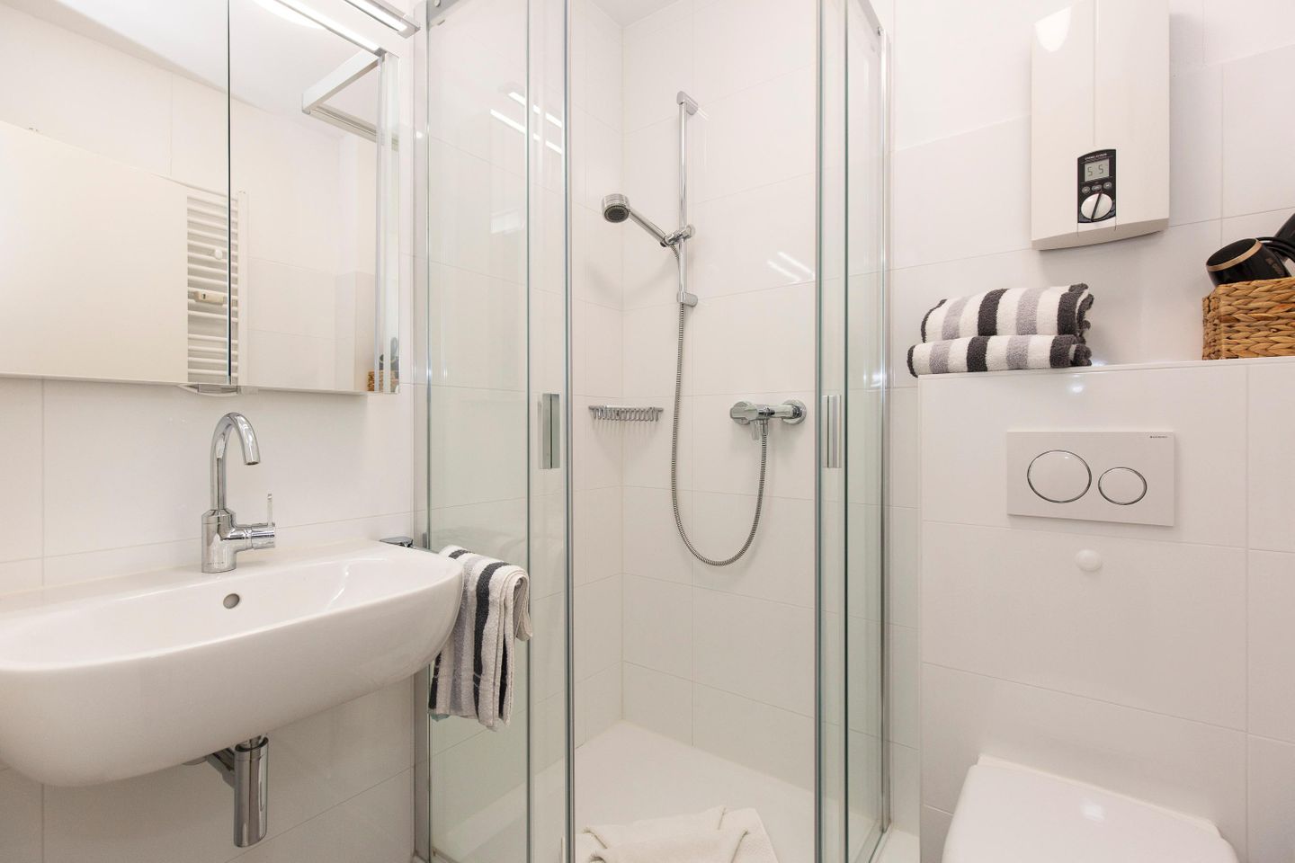  Calma App. 08 Strandstrasse 5 Wenningstedt - Badezimmer