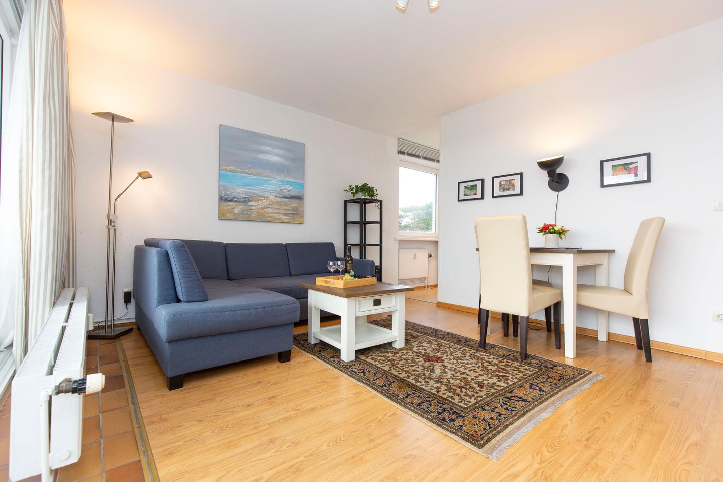  Calma App. 08 Strandstrasse 5 Wenningstedt - Wohnzimmer