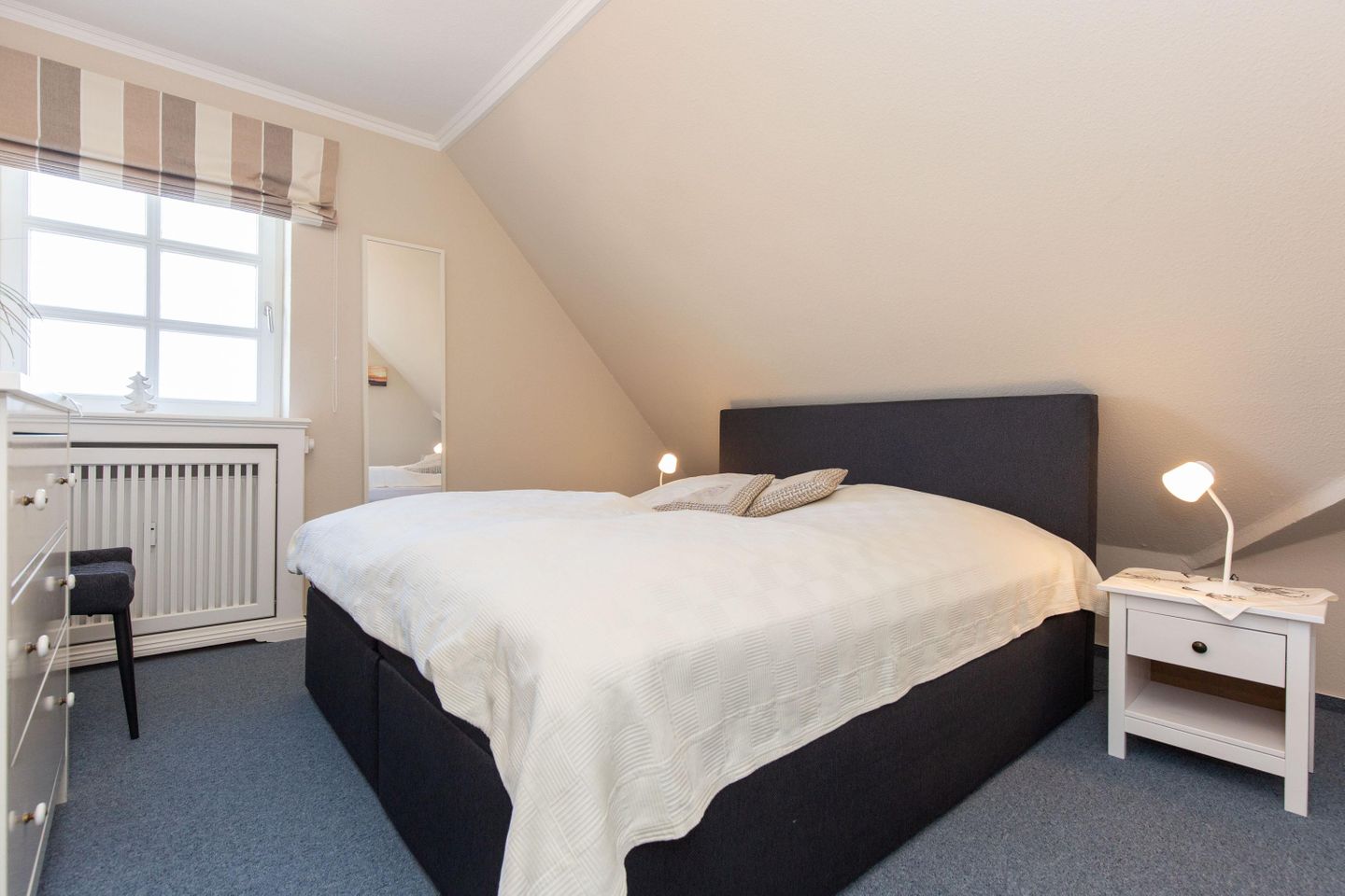  Atlantik Nr. 14 Strandstrasse 15 Wenningstedt - Schlafzimmer