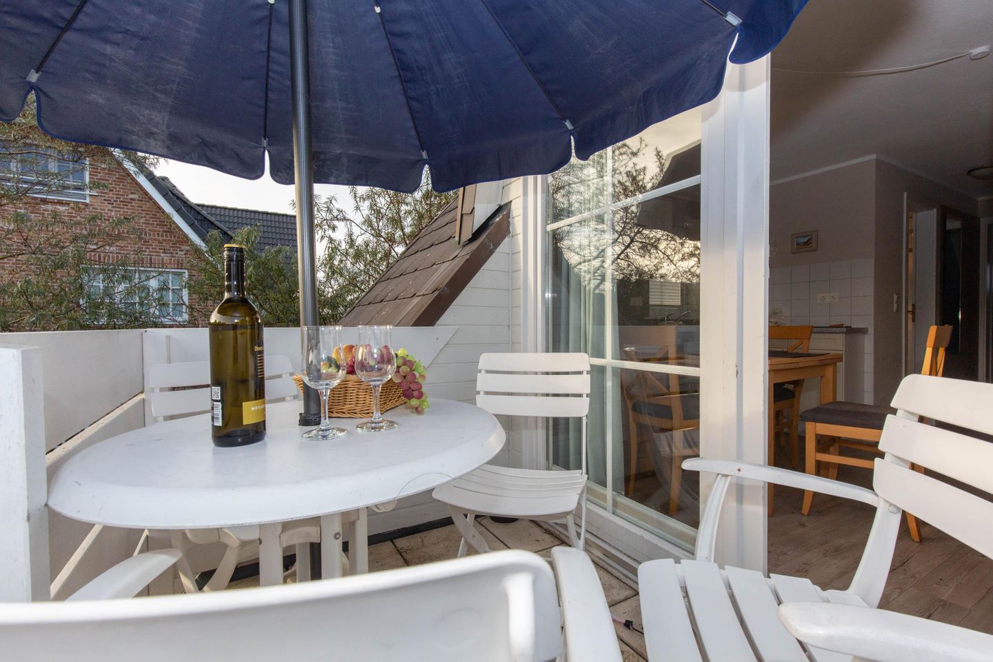  Feriendomizil App. 09 Westerhörn 1 A Wenningstedt - Balkon