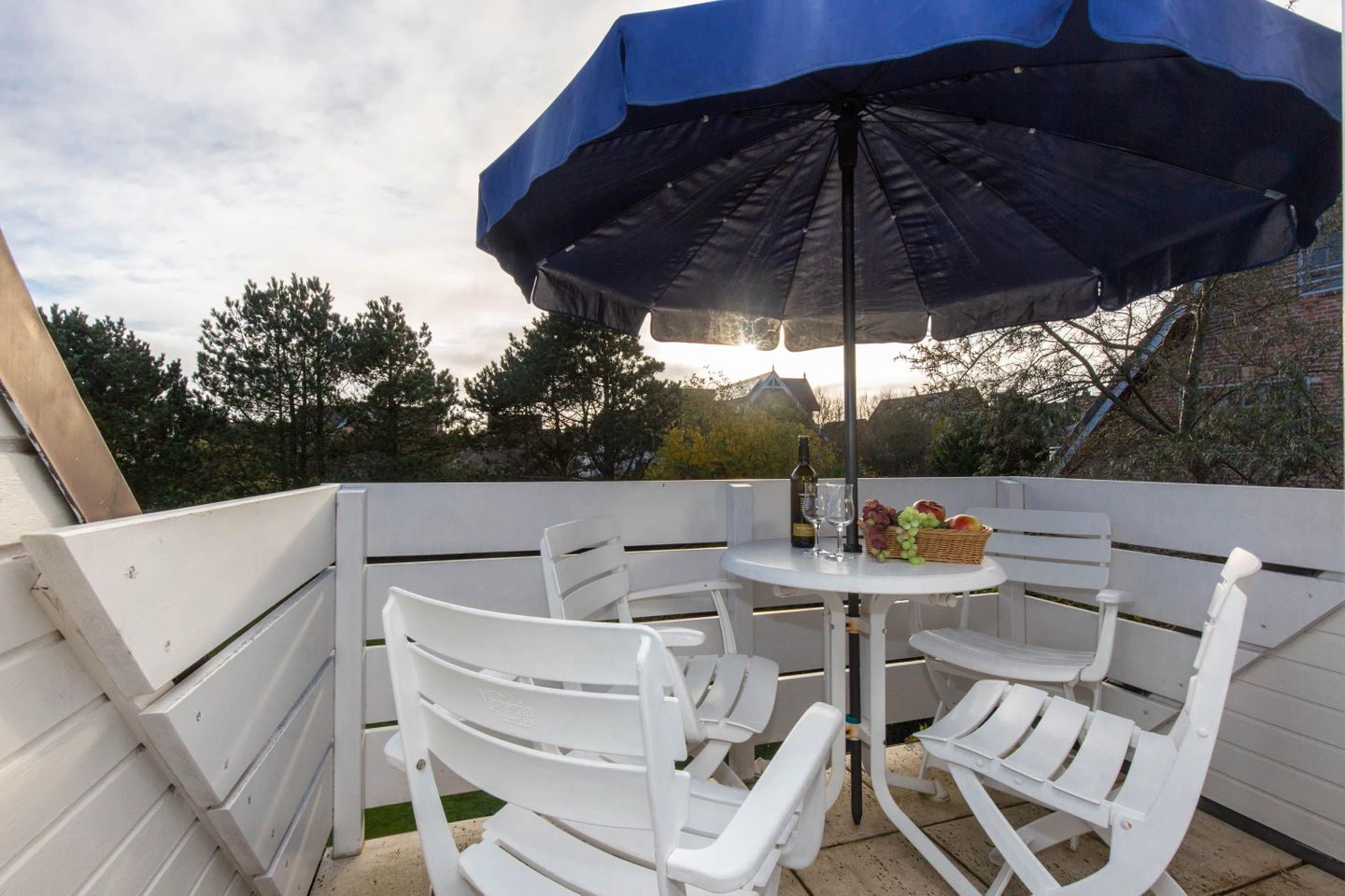  Feriendomizil App. 09 Westerhörn 1 A Wenningstedt - Balkon