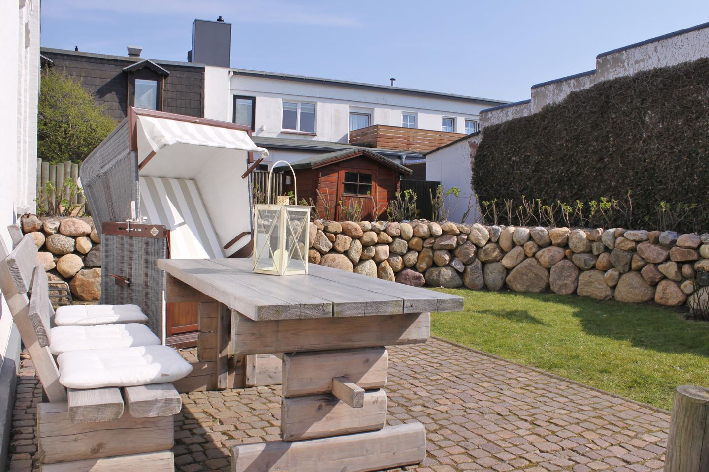  Sölring Hüs No.1 App. 01 Westerstrasse 22 Wenningstedt - Terrasse