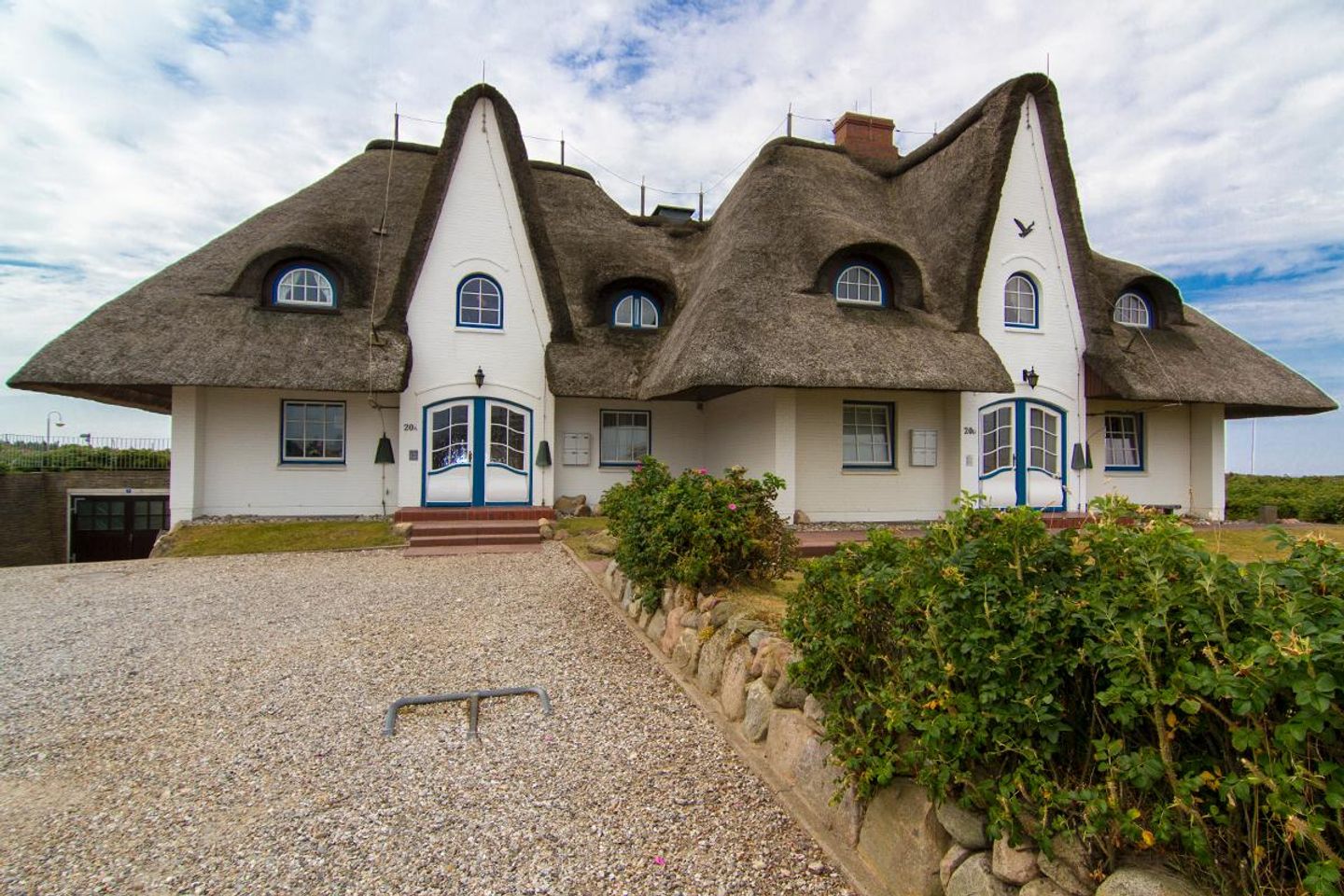  Blankenese EG mitte App. 03 Seedüne 20 B Wenningstedt - Fassade / Eingang