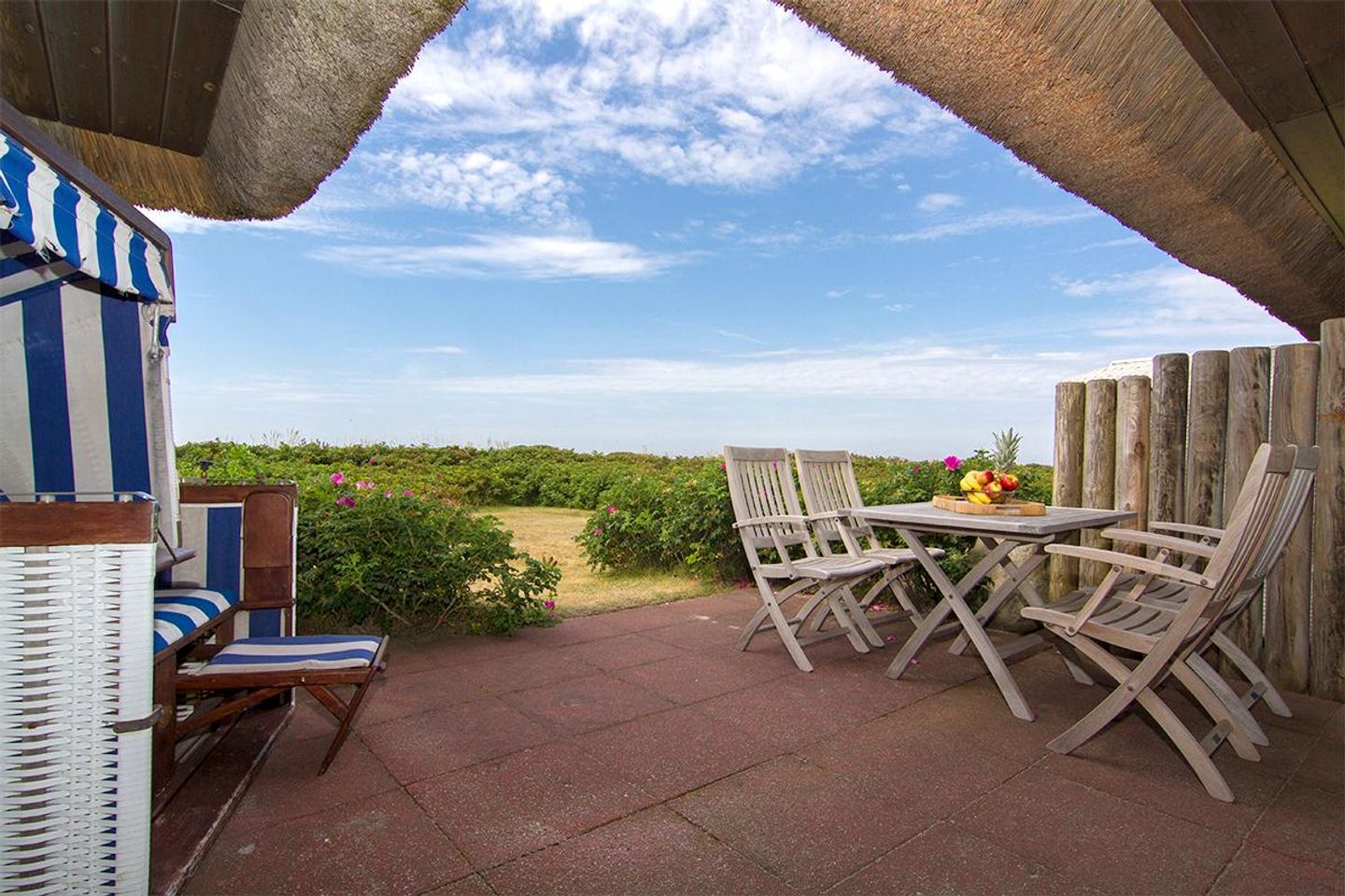  Blankenese EG mitte App. 03 Seedüne 20 B Wenningstedt - Terrasse