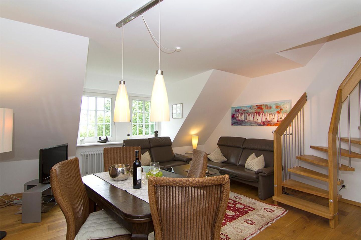  Calluna App. 06 Am Tipkenhoog 16 Keitum - Wohnzimmer