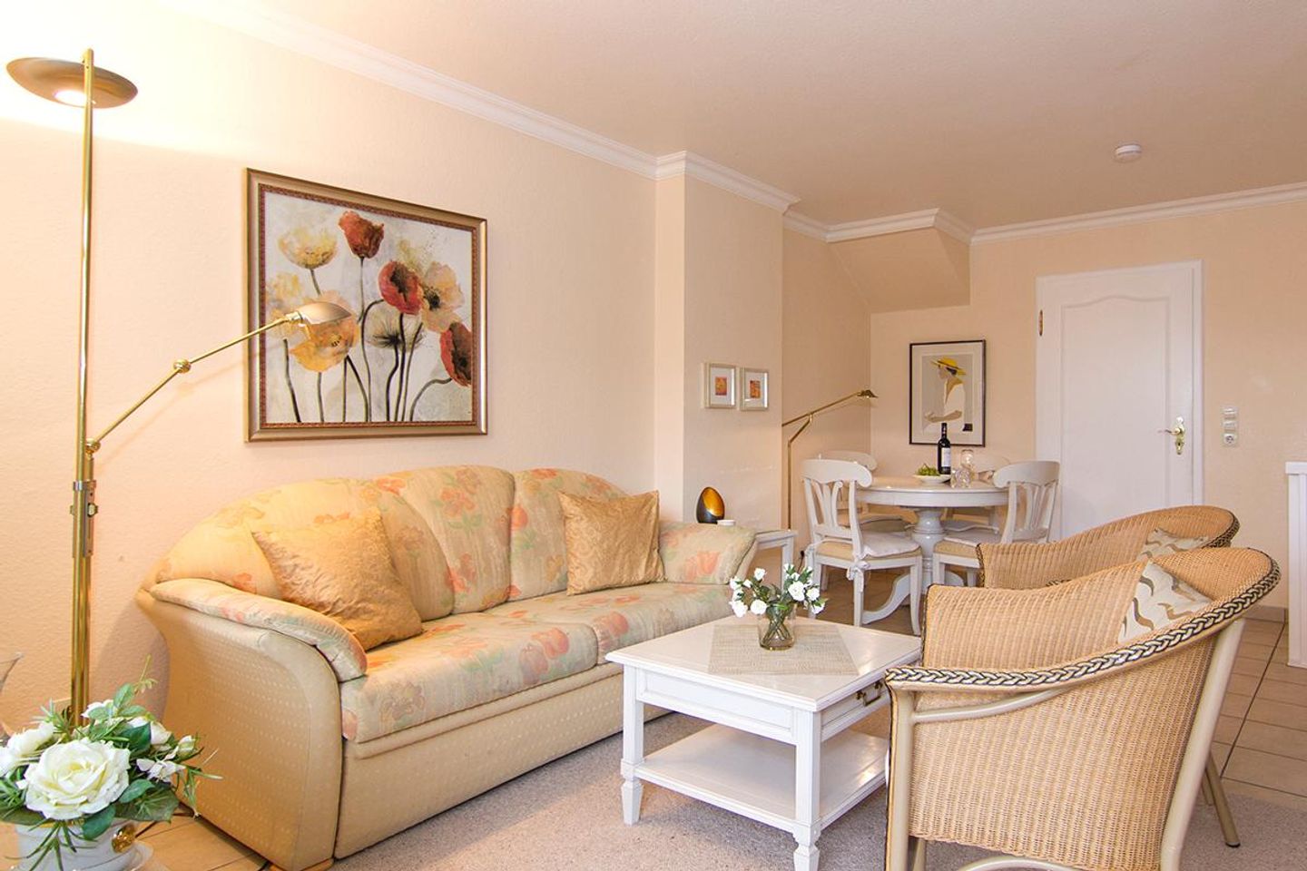 Frisia App. 05  Mittelweg 13 C Wenningstedt - Wohnzimmer