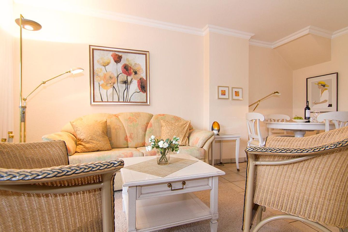 Frisia App. 05  Mittelweg 13 C Wenningstedt - Wohnzimmer