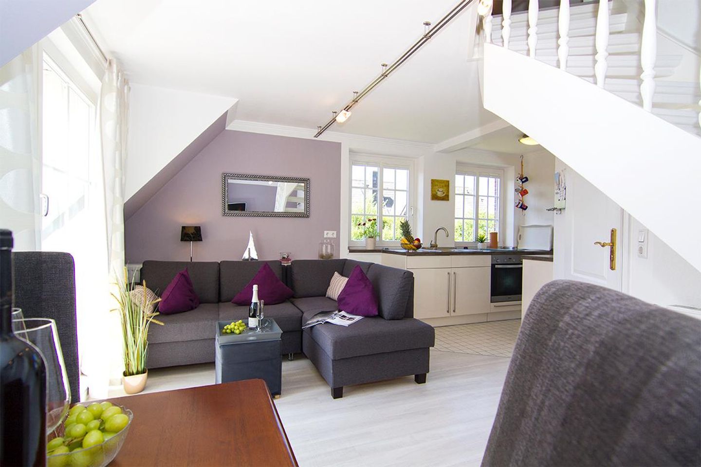 Hanseat App. 05 Osterweg 52 Wenningstedt - Wohnzimmer