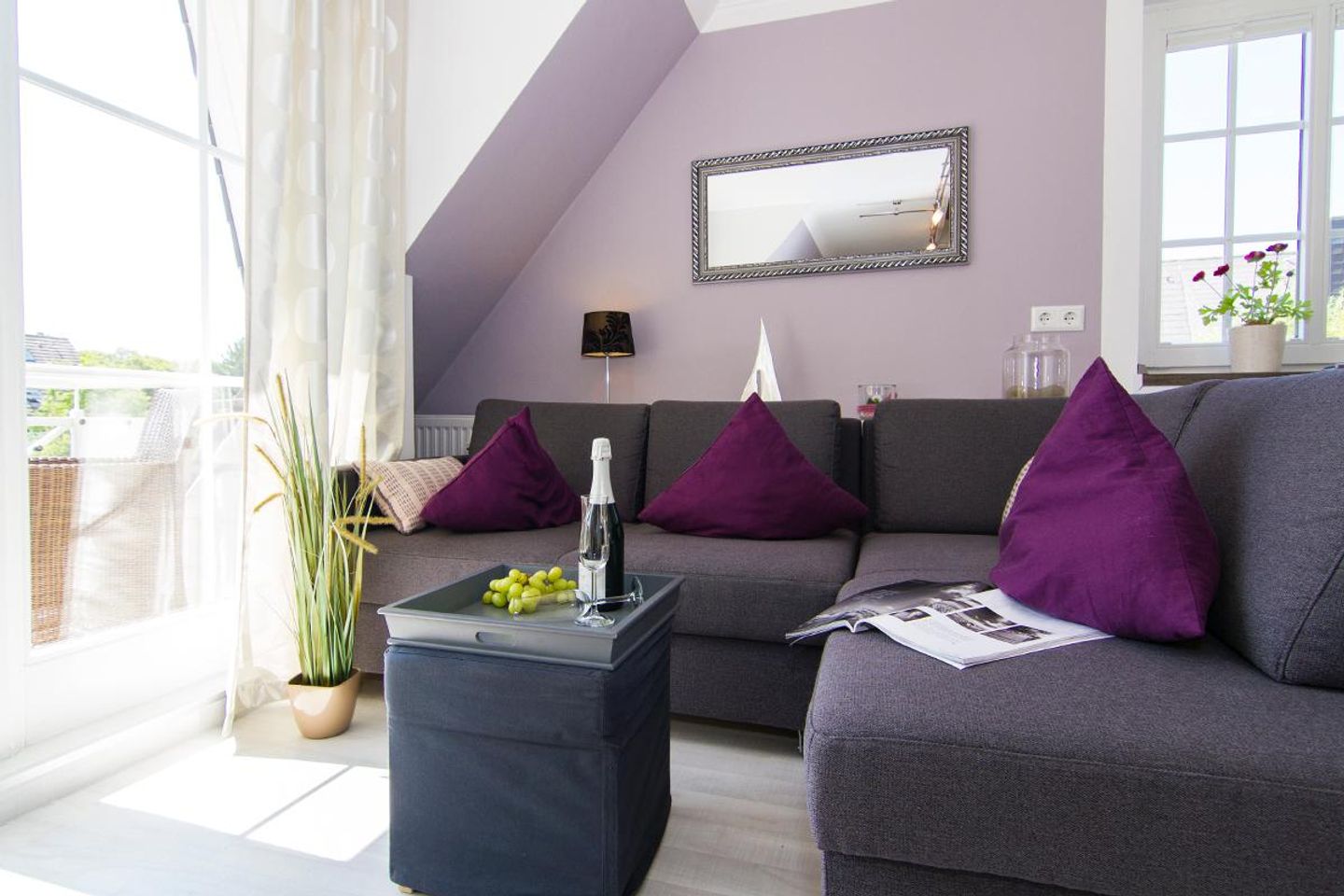 Hanseat App. 05 Osterweg 52 Wenningstedt - Wohnzimmer