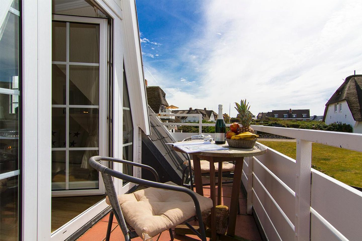  In der Düne App. 02 Dünenstrasse 3 B Wenningstedt - Balkon