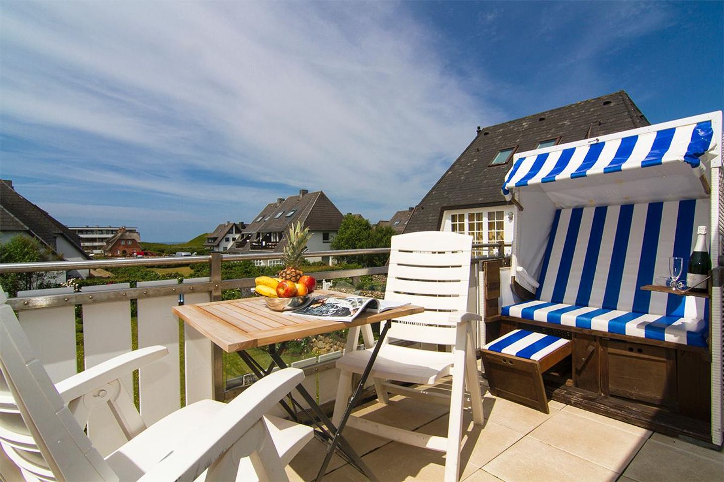  Carla App. 06 Im Grund 30 A Wenningstedt - Balkon