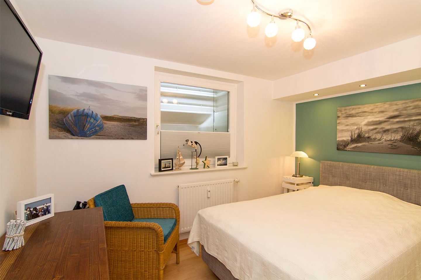  Hanseat App. 02 Osterweg 52 Wenningstedt - Schlafzimmer