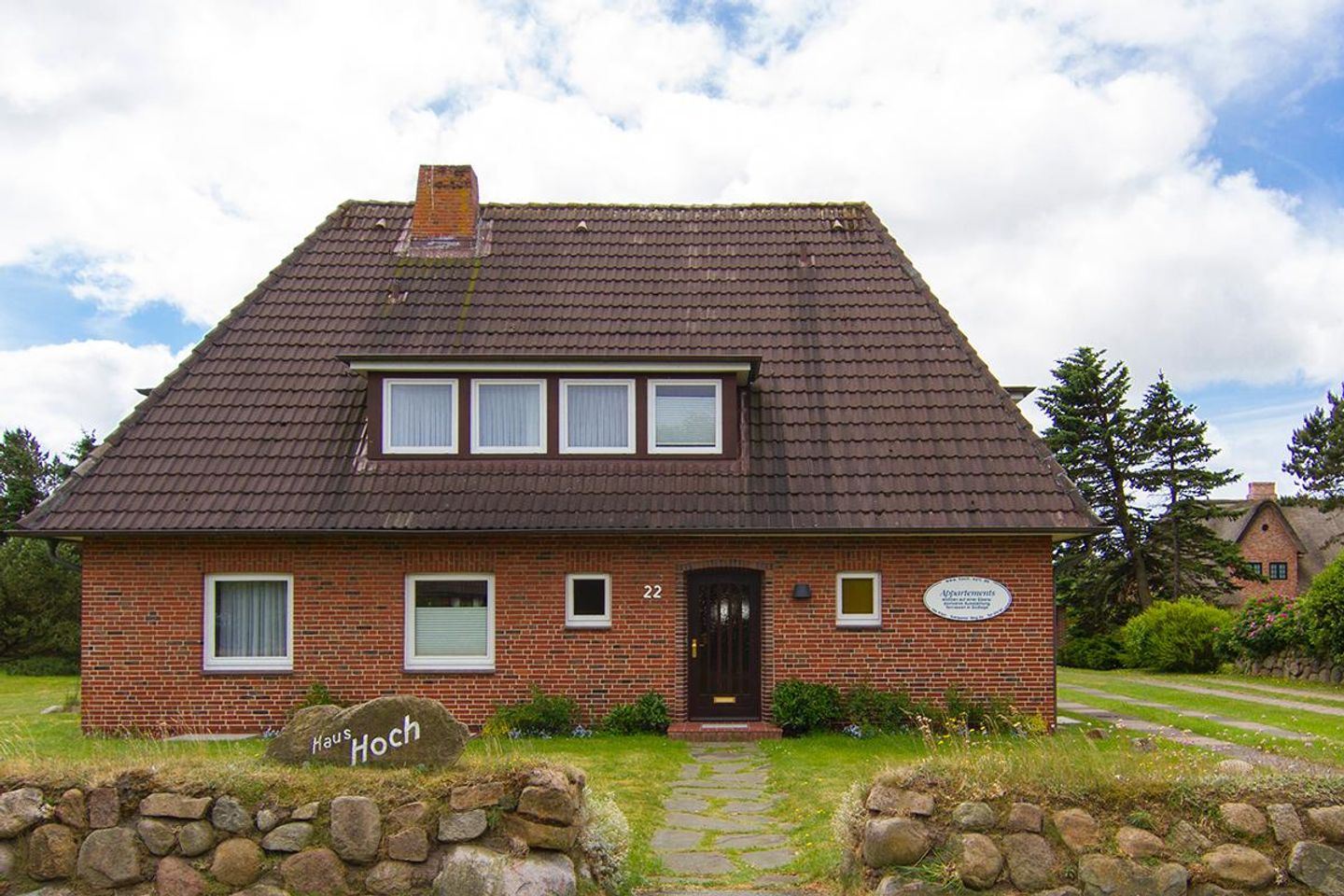  Hoch App. 03 Norderwung 22 Wenningstedt - Fassade / Eingang