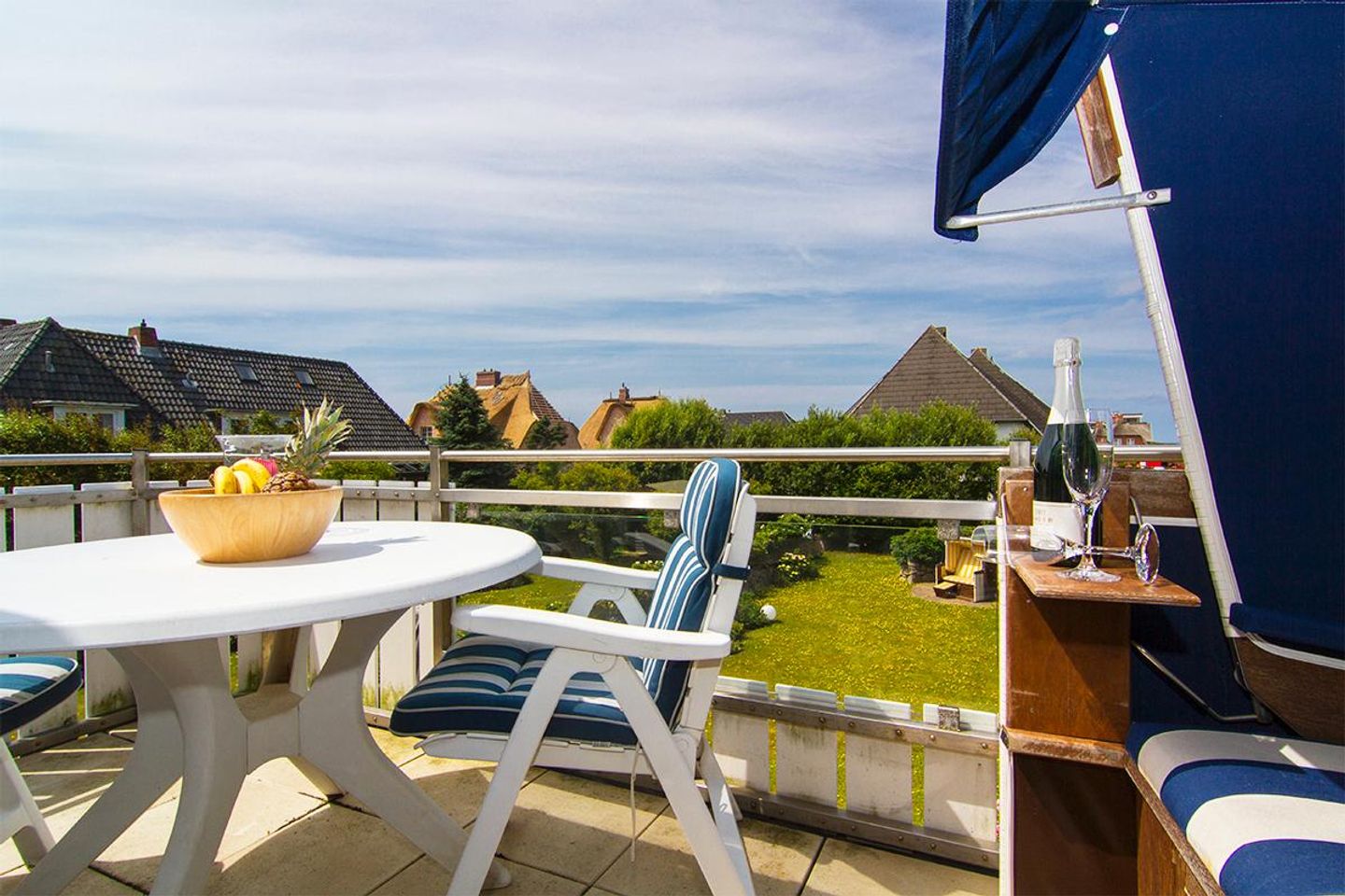 Carla App. 05 Im Grund 30 A Wenningstedt - Balkon