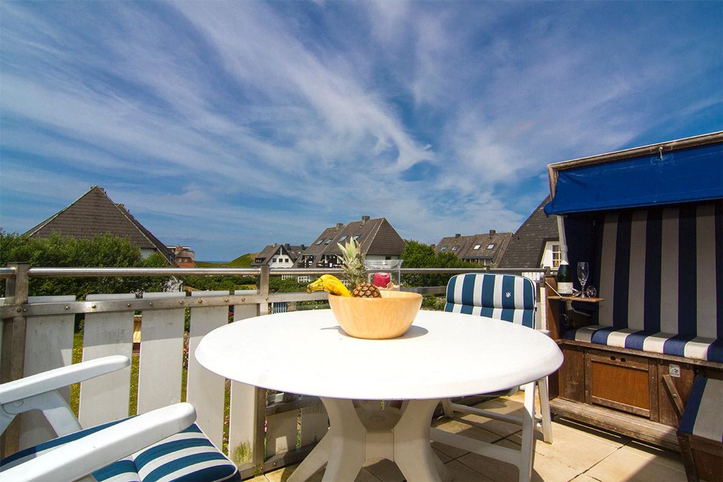 Carla App. 05 Im Grund 30 A Wenningstedt - Balkon