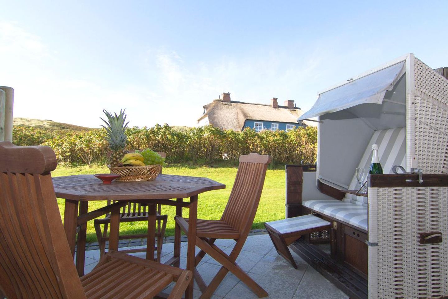  In der Düne App. 03 Dünenstrasse 3 C Wenningstedt - Terrasse