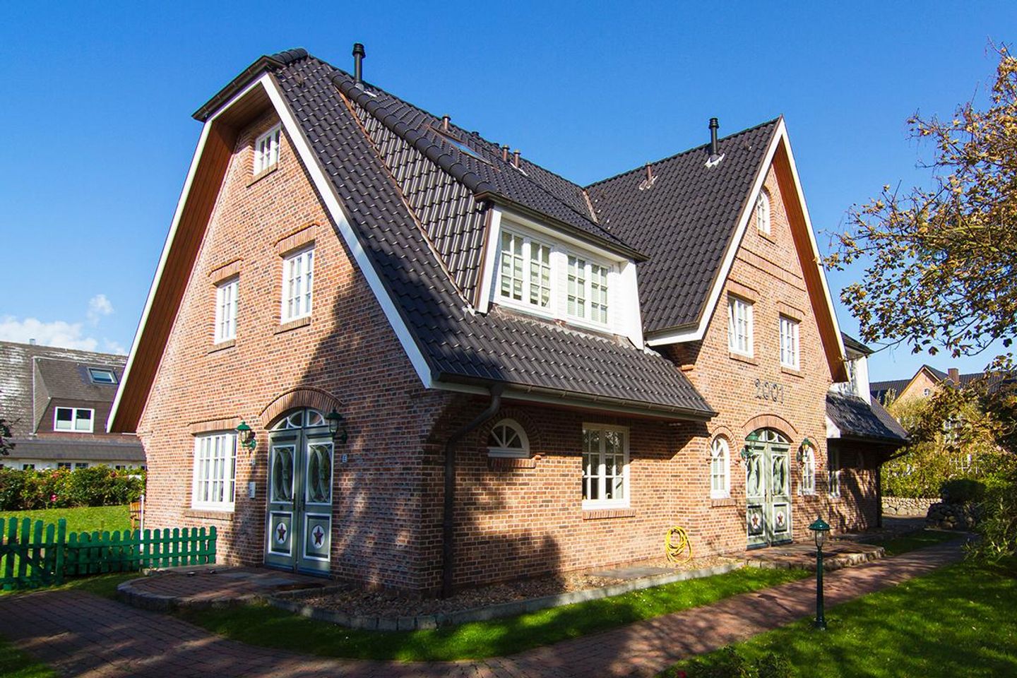  Abendrot im Haus Luna Normannenweg 5 Wenningstedt - Hauptansicht