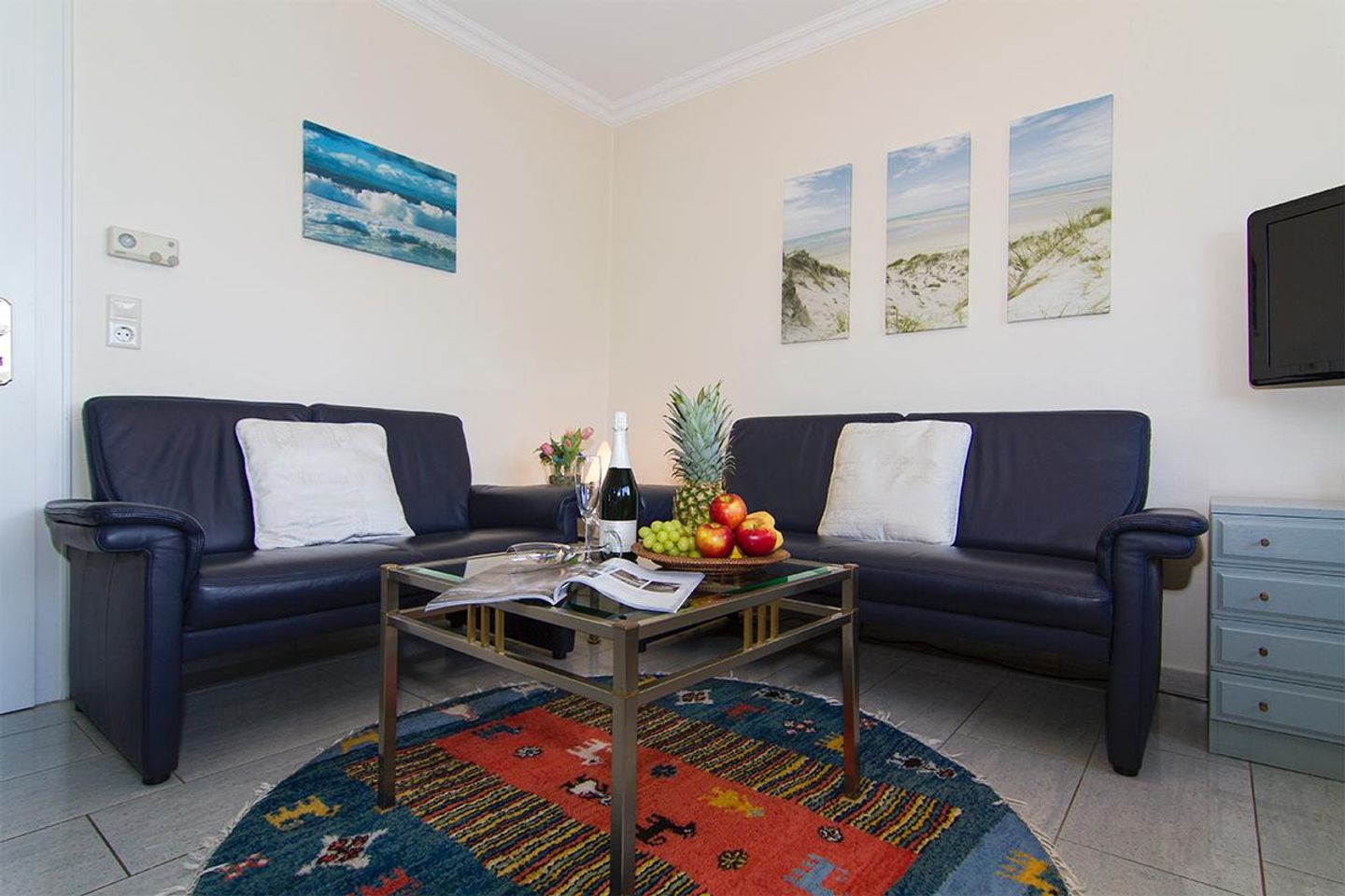  Passat App. 13 Osetal 9 Wenningstedt - Wohnzimmer