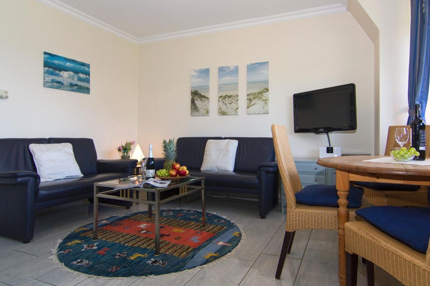  Passat App. 13 Osetal 9 Wenningstedt - Wohnzimmer