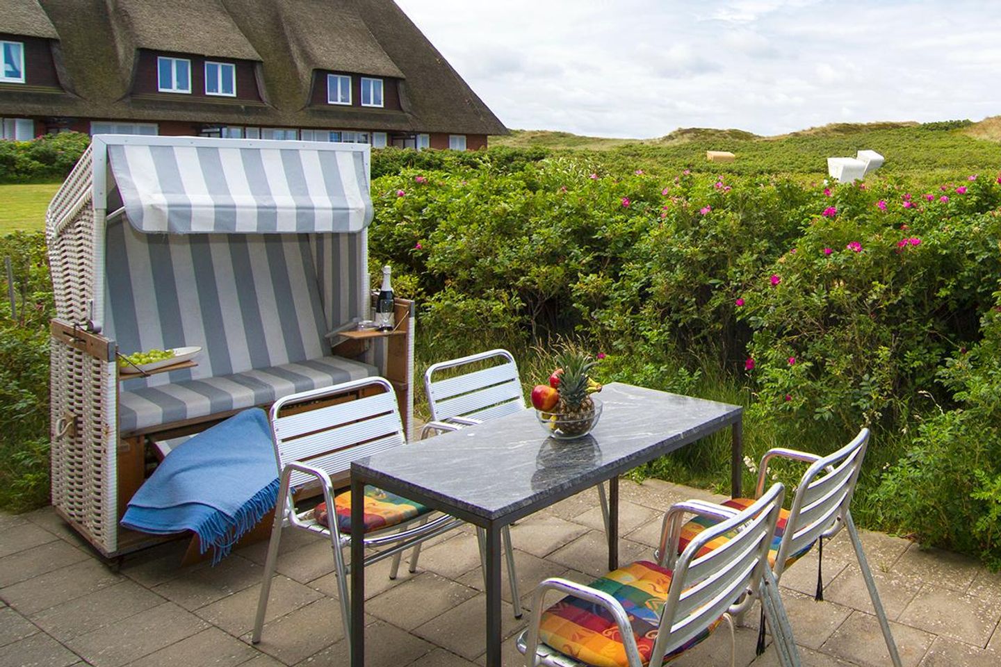  Norderhof App. 11 Kurhausstrasse 39 Kampen - Terrasse