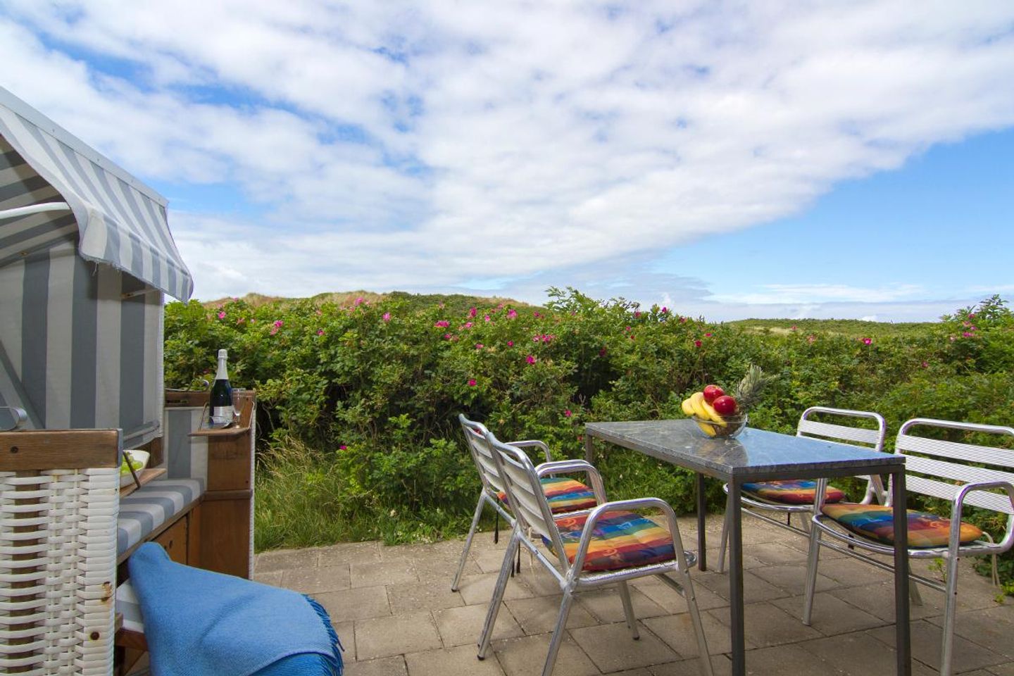  Norderhof App. 11 Kurhausstrasse 39 Kampen - Terrasse