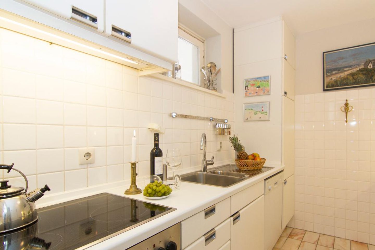  Norderhof App. 02 Kurhausstrasse 39 Kampen - Küche / Küchenzeile