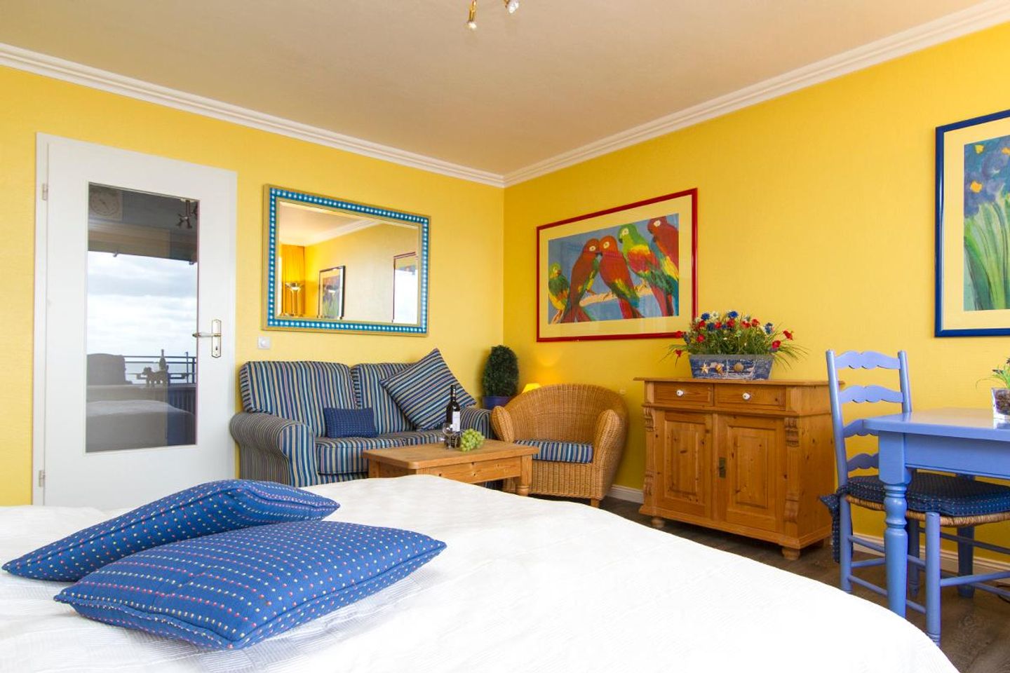  Wattenblick II App. 34 Mellhörn 51 List - Wohnzimmer