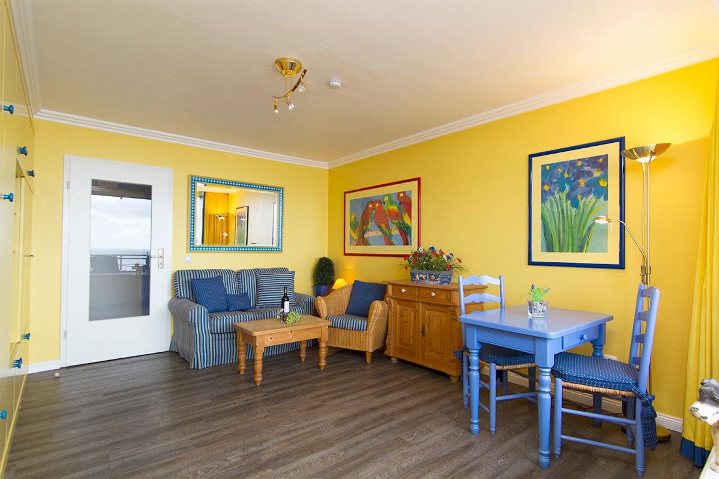  Wattenblick II App. 34 Mellhörn 51 List - Wohnzimmer