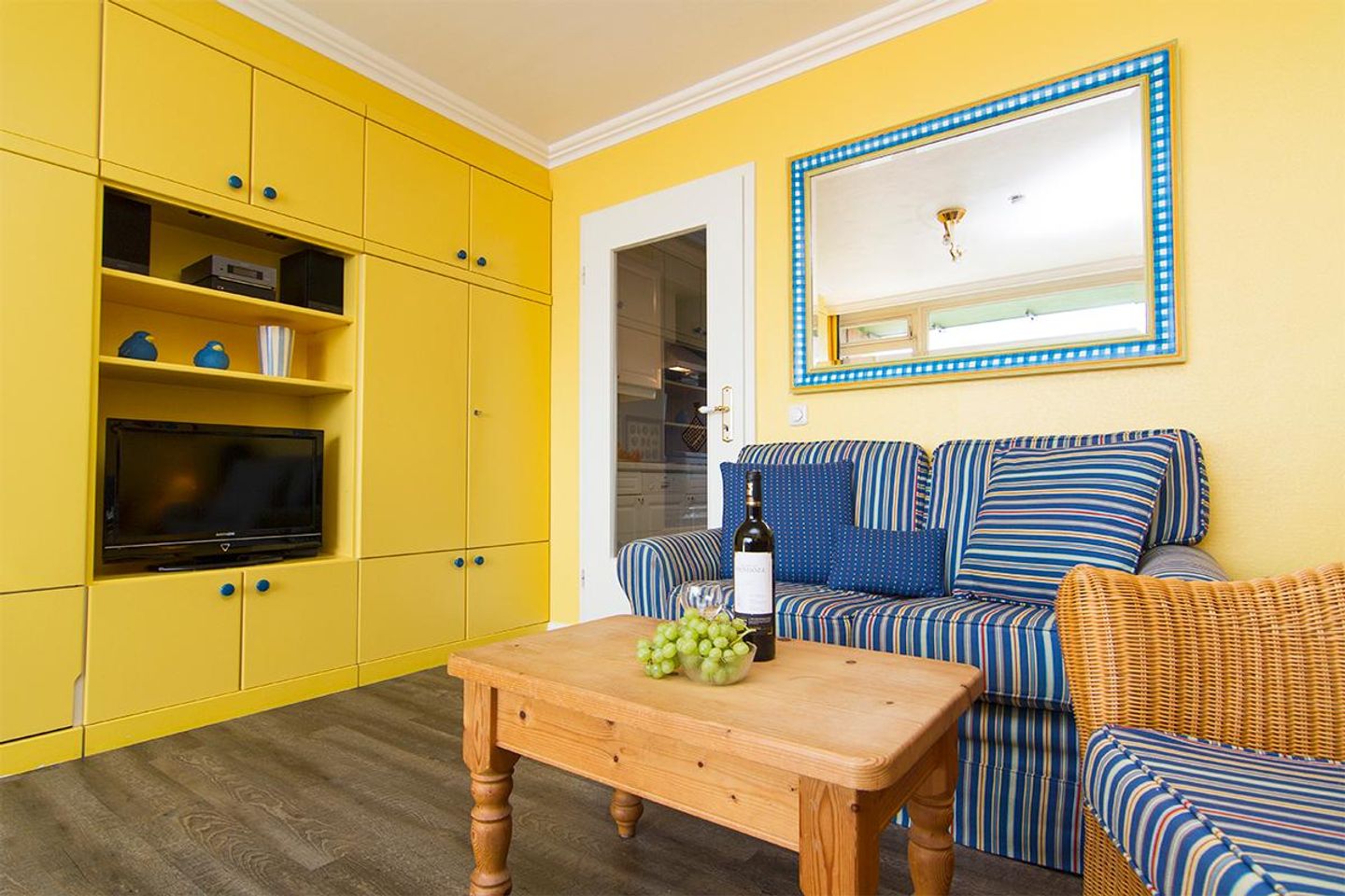  Wattenblick II App. 34 Mellhörn 51 List - Wohnzimmer