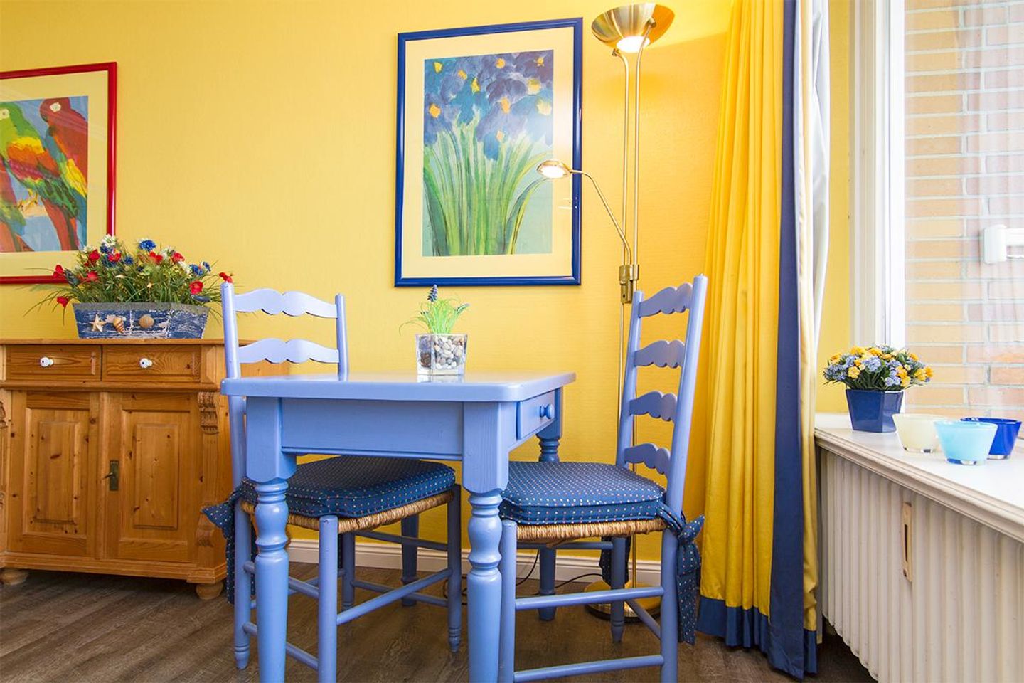  Wattenblick II App. 34 Mellhörn 51 List - Wohnzimmer