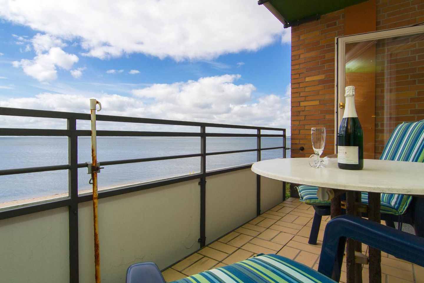  Wattenblick II App. 34 Mellhörn 51 List - Balkon