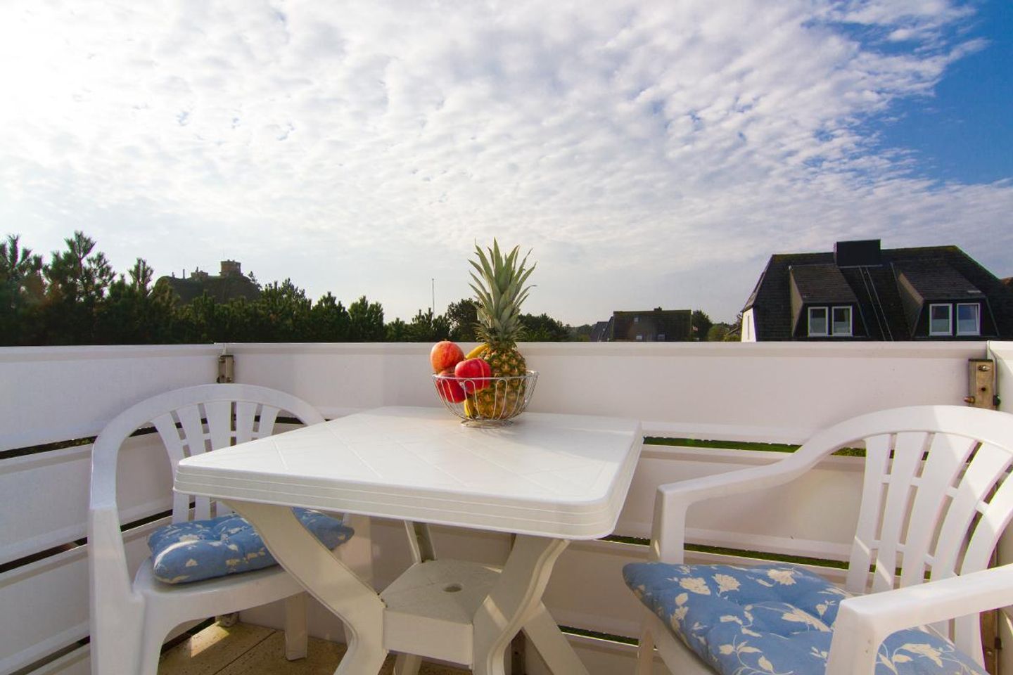  Martina  Ostmarkstrasse 6 A Wenningstedt - Balkon