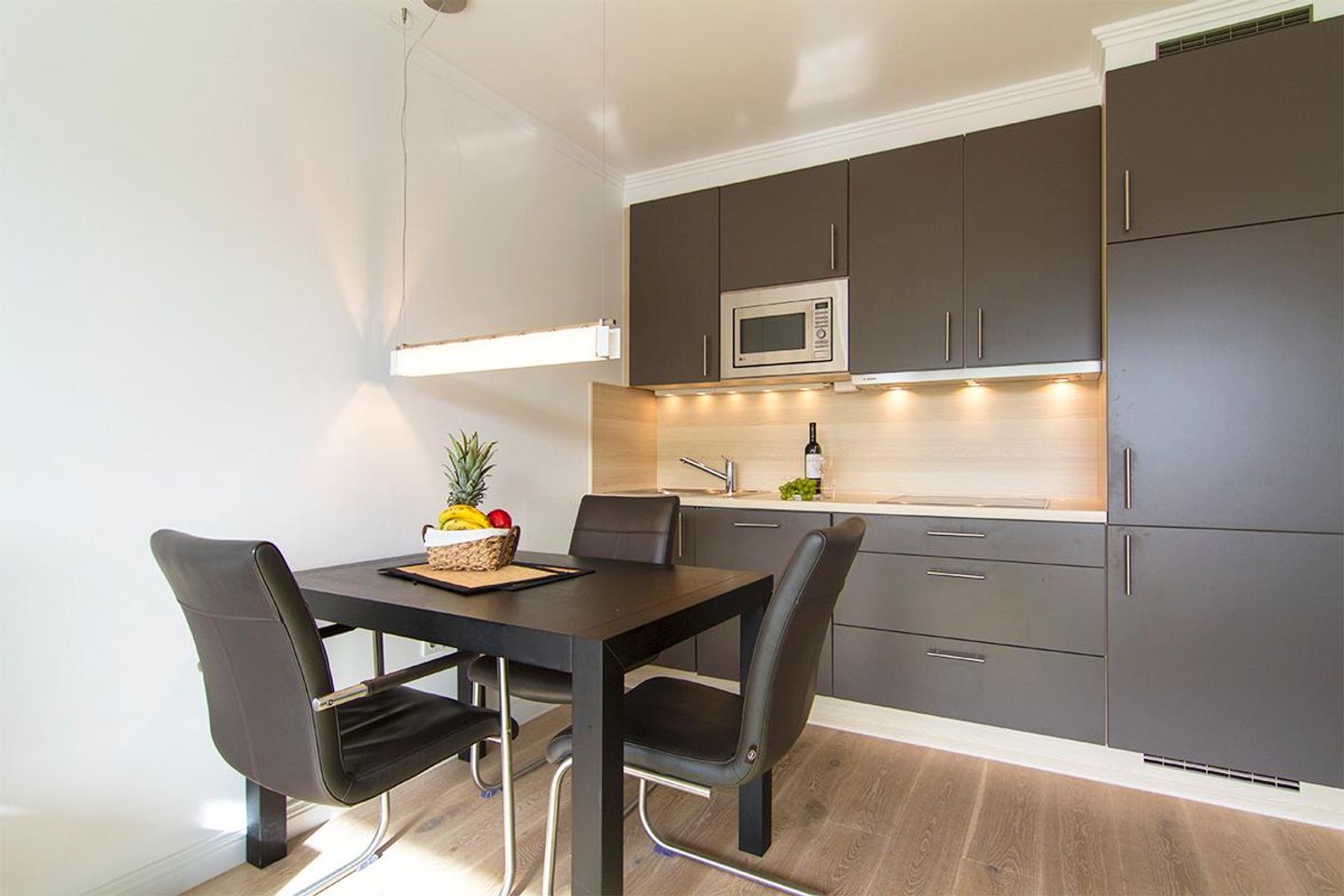  App. Strandgut Seestrasse 4 B Wenningstedt - Küche / Küchenzeile