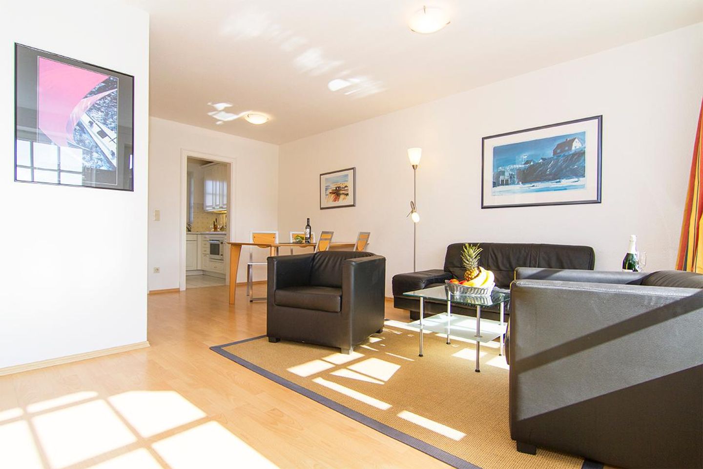  Claudine App. 03 Hochkamp 7 Wenningstedt - Wohnzimmer