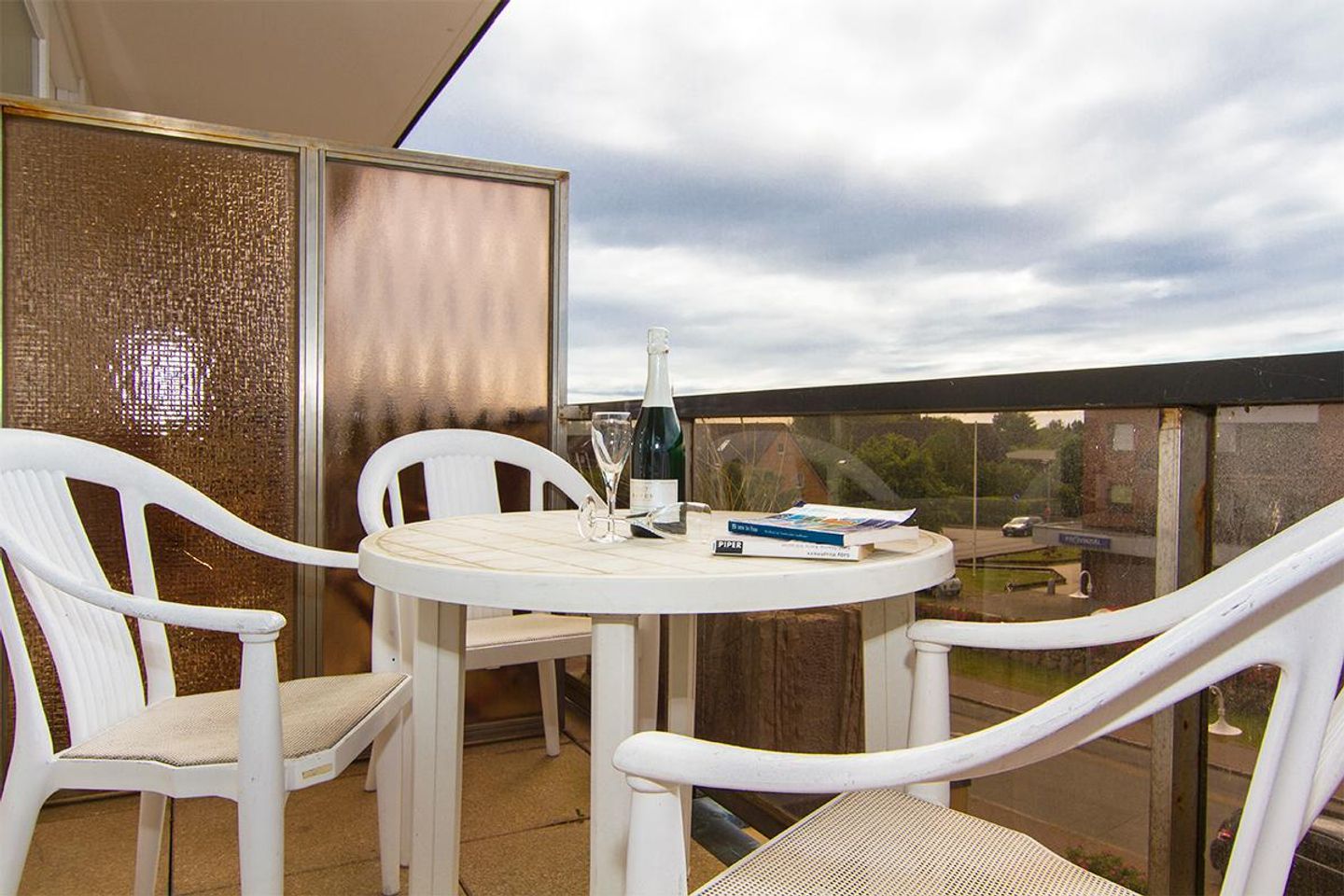  Kampwai App. 02 Kampener Weg 2 A Wenningstedt - Balkon