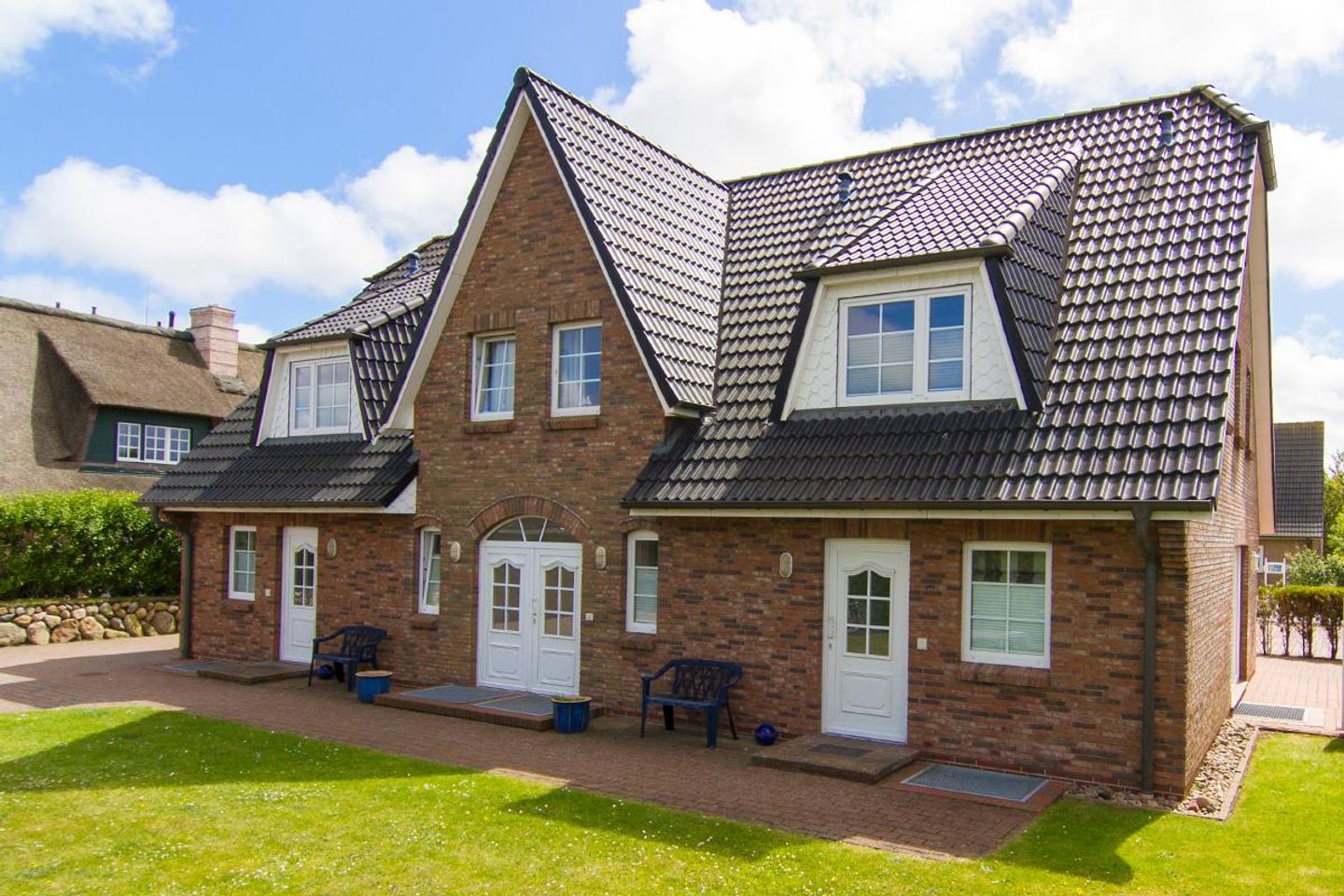  Lobsterhuus App. 01 Süderwung 11 Wenningstedt - Fassade / Eingang