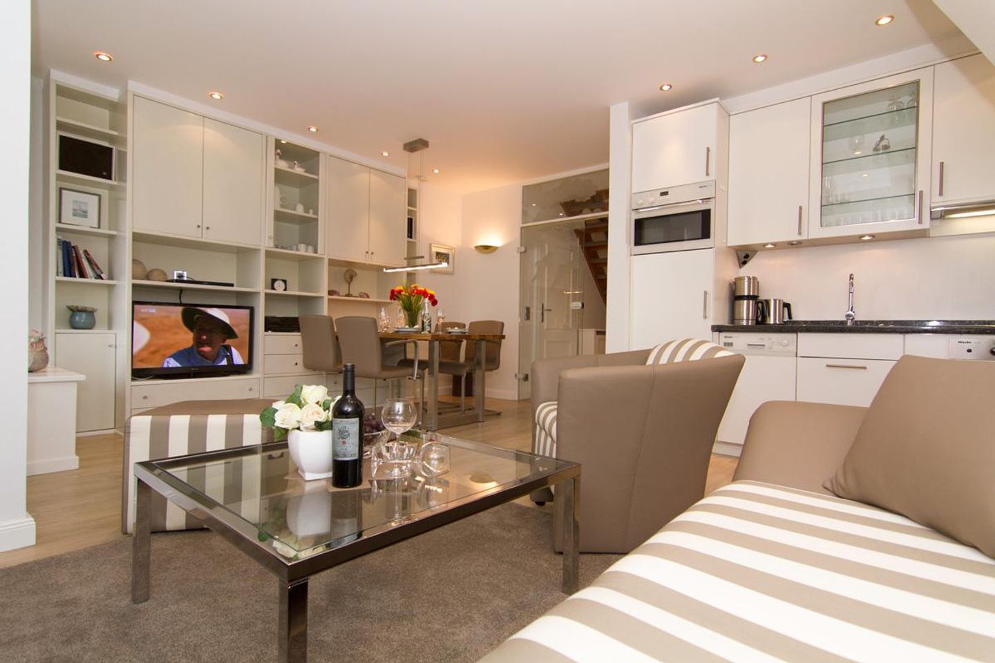 Blankenese App. 05 Seedüne 20 A Wenningstedt - Wohnzimmer