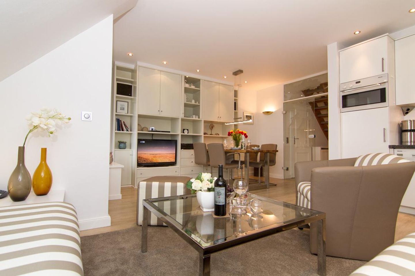 Blankenese App. 05 Seedüne 20 A Wenningstedt - Wohnzimmer