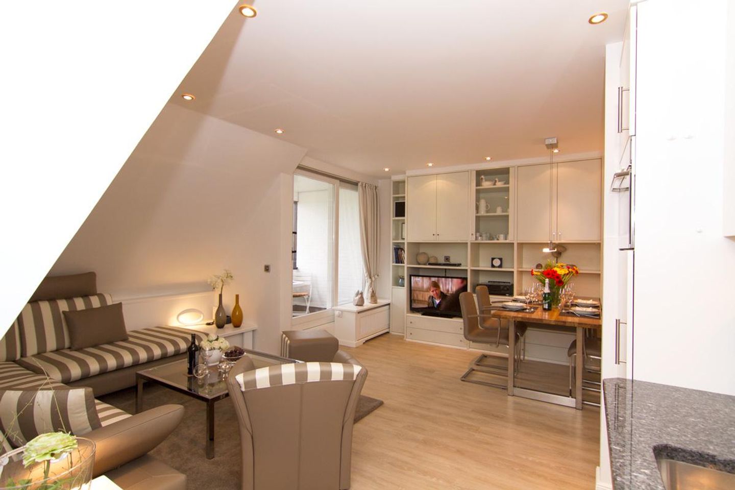 Blankenese App. 05 Seedüne 20 A Wenningstedt - Wohnzimmer