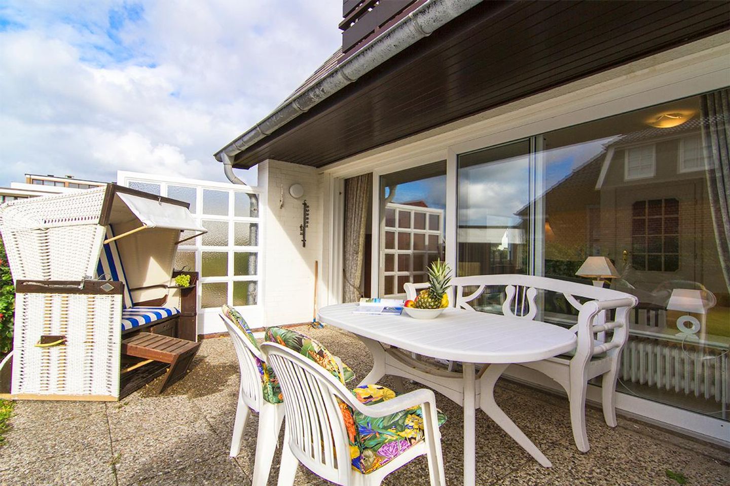 Constanze App. 48 Seedüne 19 Wenningstedt - Terrasse