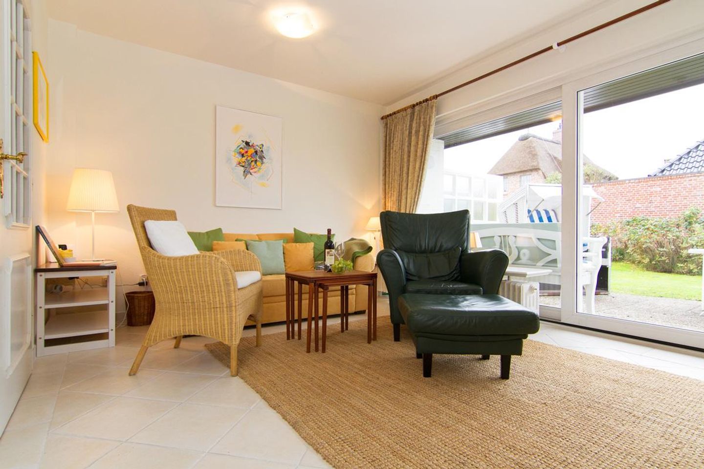 Constanze App. 48 Seedüne 19 Wenningstedt - Wohnzimmer